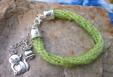 Bransoletka pleciona z kora...