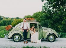 VW Beetle, transport to the wedding - Czym do ślubu, gdy limuzyna nie jest dla nas?