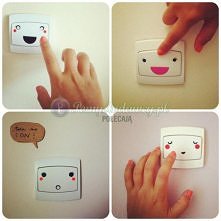 Pomysłowy włącznik światła