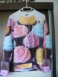 R.I.P DIET bluza babeczki Mr Gugu Miss Go