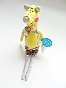 Handmade toy by Lady Stump