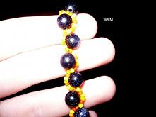 Bransoletka z koralików Noc Kairu :)
wandmjewellery.blogspot.com