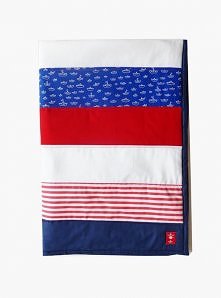 marynarska kołderka w łódki