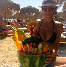 Dziewczyny nasza Ewka na wakacjach ale my ciężko pracujemy !! Już po treningu :D czuje błogostan a jak u Cb ? :D :** Cmooki !