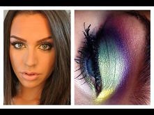 Rainbow Fall Makeup Look