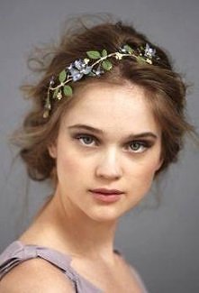 delicate hair ornament