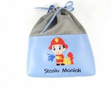 Worek na buty ze strażakiem+ IMIĘ