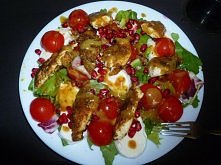 Sałatka z kurczakiem  mix s...