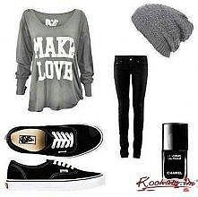 wszystko ok tylko zamienilabym vansy na conversy