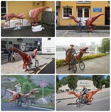 Norweski artysta Markus Moestue zaprojektował i własnoręcznie  stworzył rower dinozaura, idealnie dopasowany do podróży po Norwegii. 

Ta wycieczka była znaczącym protestem prze...