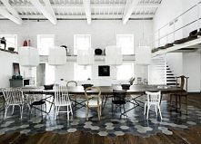 Biało-czarna willa w Umbrii