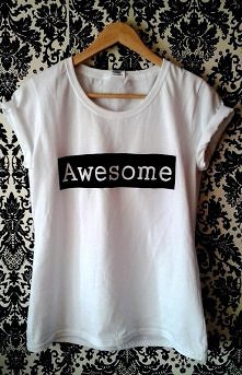 Koszulka ręcznie malowana. ...