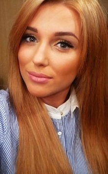 ładny miodowy blond