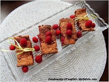 FIT ciasto amarantusowe z malinami!