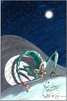 ilustracja zainspirowana filmem the wall ;)