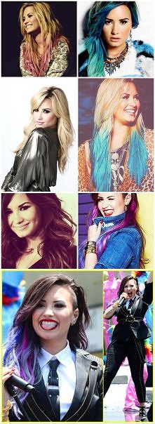 W której fryzurce Demi najl...