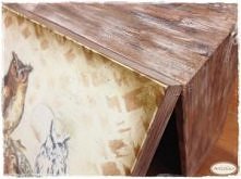 skrzynia decoupage