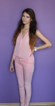 Nie ma to jak pudrowy róż hah