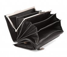 Duża uniwersalna portmonetka damska ze skóry