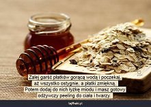 Jak zrobić peeling z płatków owsianych?