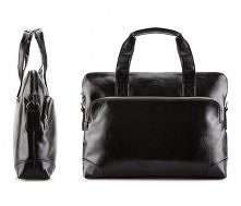 Praktyczna i elegancka teczka biznesowa z miejscem na laptopa