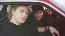 Michael and Calum gif