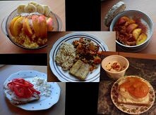 28.08 Śniadanie: kasza jaglana na mleku, troszkę startego jabłka, mus z jogurtu naturalnego i połowy banana, pół nektarynki i cynamon
II śniadanie: jogurt naturalny z tartym jab...