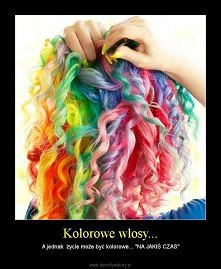 Któraś z was malowała sobie włosy w wakacje? ;)