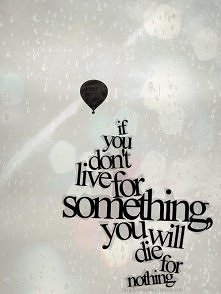 Jeśli nie żyjesz...