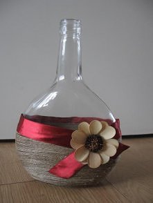 coś z niczego.... wazon :)