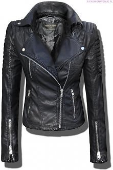 EKSKLUZYWNA KURTKA DAMSKA RAMONESKA MOTO BIKER model #70 w sklepie FASHIONAVENUE.PL