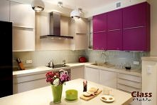 Koniec z monotonią. Nie bójmy się kolorów w kuchni. 
Mebelki od Class Meble.