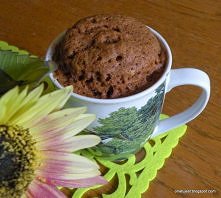 Ciasto z w kubku z mikrofalówki w 3 minuty, pamiętacie, próbowaliście. To jest nowe, cynamonowe :)