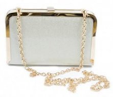 Mała torebka wizytowa brokatowa srebrna.
KLIKNIJ --> żeby zobaczyć :)