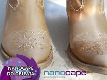 Efekt perlenia się cieczy na skórzanych butach zaimpregnowanych preparatem NANOCAPE DO OBUWIA.
Zapraszamy na nasz kanał na youtube by zobaczyć jak działają nasze impregnaty hydr...