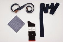 Czarny minimalizm dla modnego chłopaka