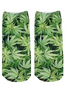 Krótkie skarpetki WEED 
#so...