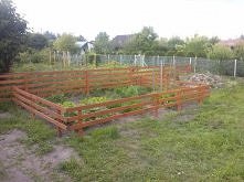 ogrodzenie na działkę z palet