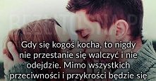 gdy sie kogoś Kocha ..