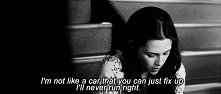 I'll never run right
