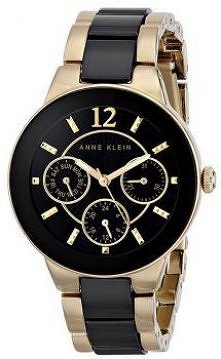 Złoto czarny zegarek wygląd...