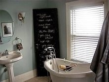 tablica w łazience :)