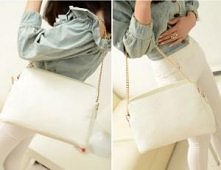 Torebka miejska z łańcuchem biały.
KLIKNIJ w Zdjęcie aby zobaczyć.