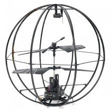 Zdalnie sterowany helikopter Fly Ball - Model RC z zaawansowanym żyroskopem dzięki czemu posiada niebywałą zwinność. Kulista budowa, wzmacniane materiały to wszystko zapewnia du...