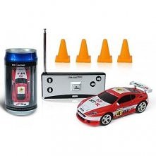 Zdalnie sterowane samochody Mini Car RC 1:58 to auto dla młodego fana modeli rc. Samochodzik niewielkich rozmiarów bo w skali 1:58 po rozpakowaniu gotowy jest do zabawy. Wygodny...