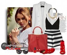 SZORTY W PASKI....♥