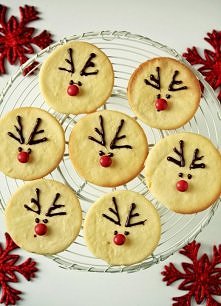 Ciasteczkowe Rudolfy