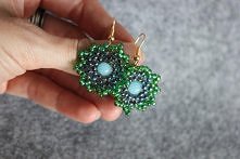 Kolczyki z koralików