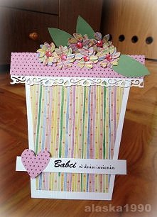 Kartka imieninowa dla babci.