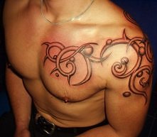 tribal tatuaż tattoo